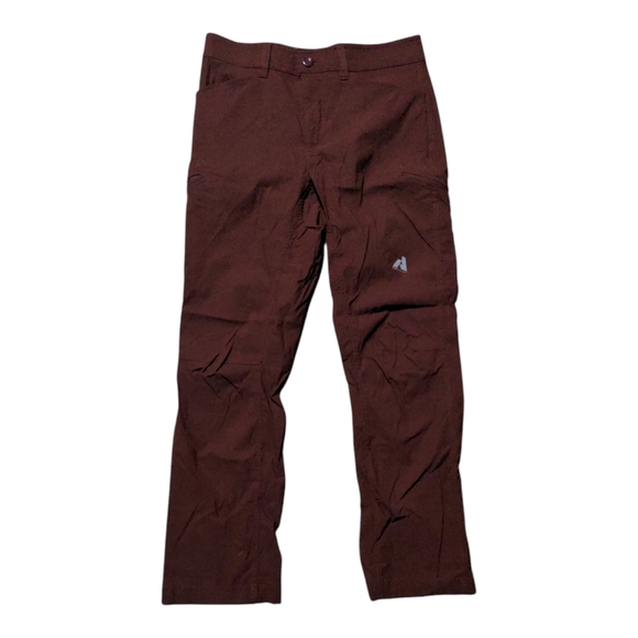 Eddie Bauer First Ascent Guide Pro Pants Mens 32X32 Rust Outdoor Hiking Camping - Picture 2 of 6